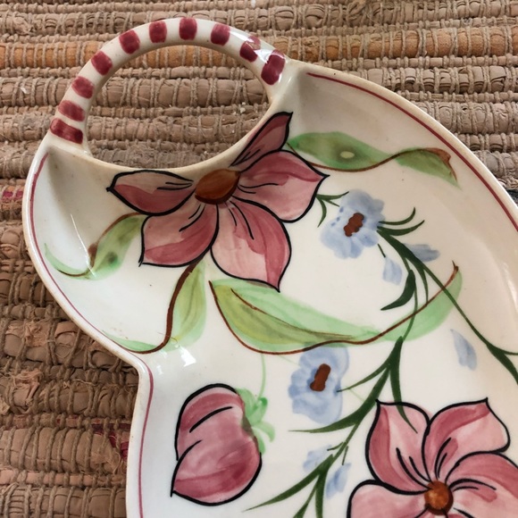 Vintage Blue Ridge Pottery Relish Dish - Picture 2 of 5